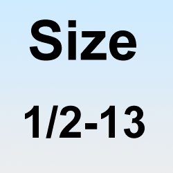Size 1/2-13 - Stainless Carriage Bolts