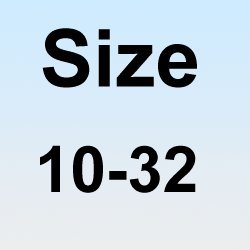 Size 10-32 - Type 18-8 Stainless Phillips Flat Head Machine Screws
