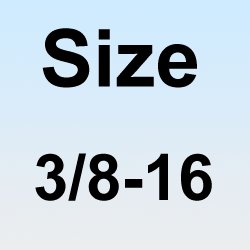 Size 3/8-16 - Type 18-8 Stainless Phillips Flat Head Machine Screws