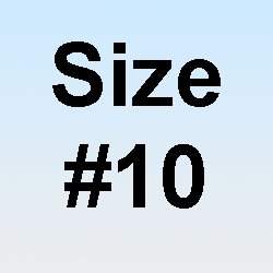 Size #10 - Type 18-8 Stainless Phillips Flat Head Sheet Metal Screws