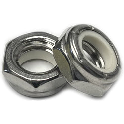 Stainless (Jam) Thin Nylon Insert Lock Nuts