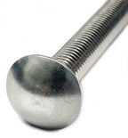 Carriage Bolt Square Neck 1/2-13  x 9" Type 18-8 Stainless