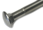 Carriage Bolt Square Neck 5/8-11 x 7" (5-1/2" of Thread) Type 316 Stainless