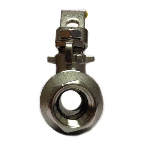 Threaded Ball Valve Size 1-1/4 NPT 2-PC Full Port Type 316 STAINLESS