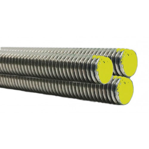 Type 316 Stainless Steel Threaded Rod Size 5/8-11 x 3FT (3 Piece Bundle)