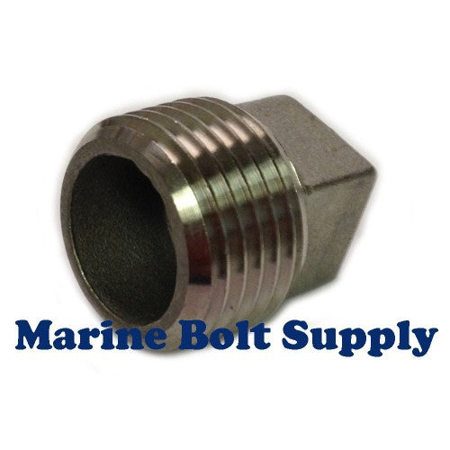 Pipe Plug Square Head 1-1/4 NPT S40 Type 316 Stainless