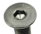 Flat Head Socket Cap Screw 1/2-13 x 2" Type 316 Stainless