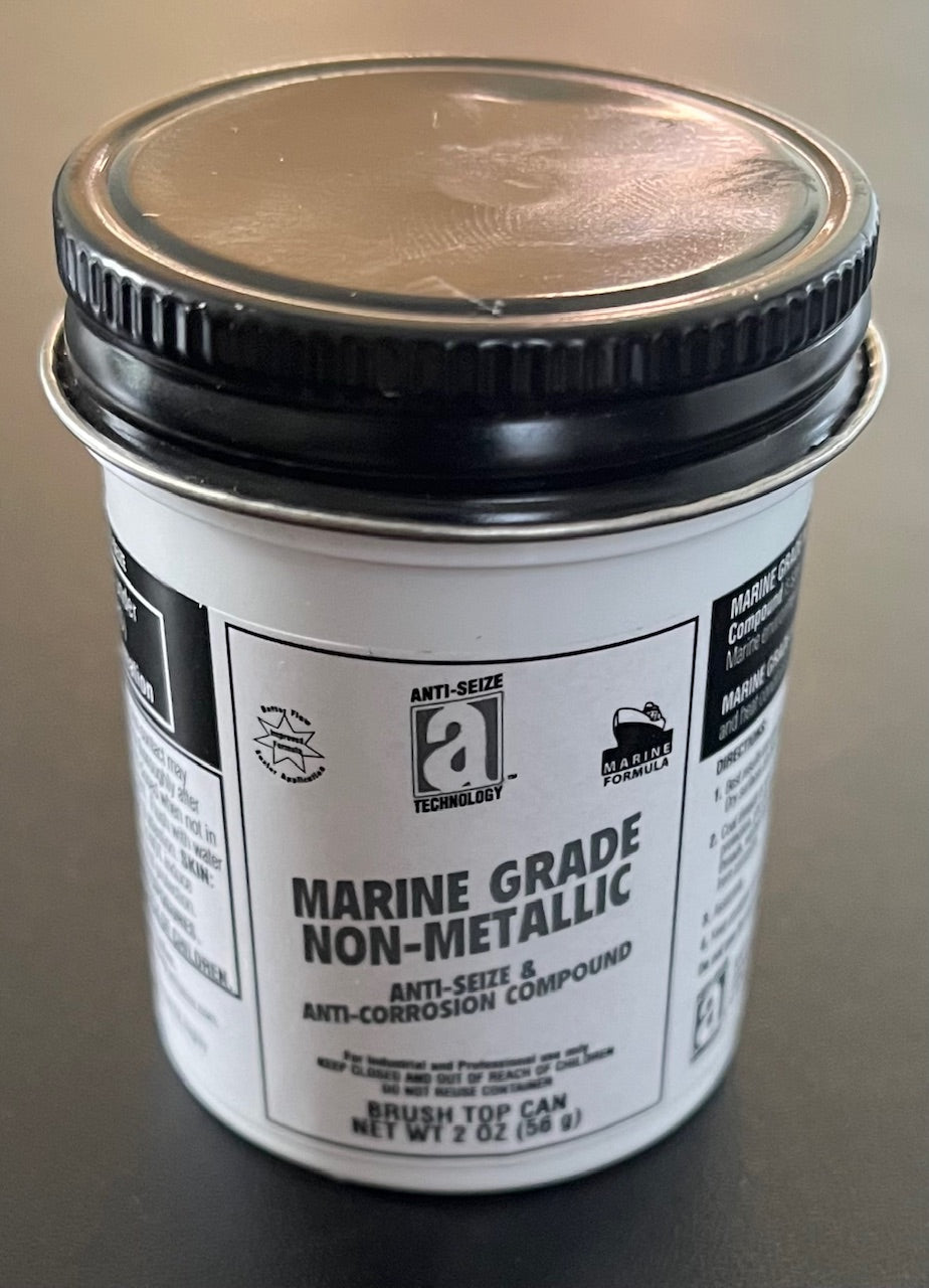 Anti-Seize, Marine Grade, Brush-Top Can, 2 oz, Non-Metallic Base