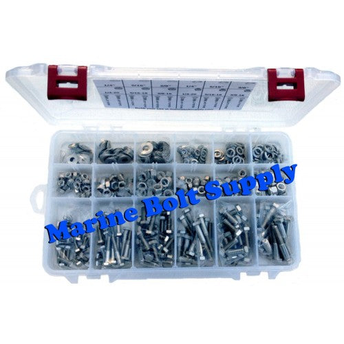 Type 316 Stainless Master Hex Head Bolt Assortment Kit