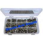 Type 316 Stainless Phillips Truss Sheet Metal Screw Assortment Kit