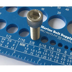 Nut, Bolt &amp; Thread Gauge (Color Blue)