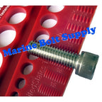 Nut, Bolt & Thread Gauge (Color Red)
