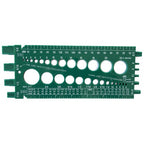 Nut, Bolt & Thread Gauge (Color Green)