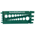 Nut, Bolt & Thread Gauge (Color Green)