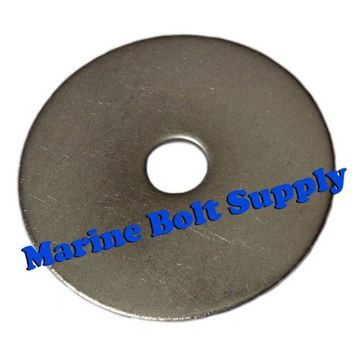 Fender Washer #10 (3/16) x 1" Type 18-8 Stainless Steel 