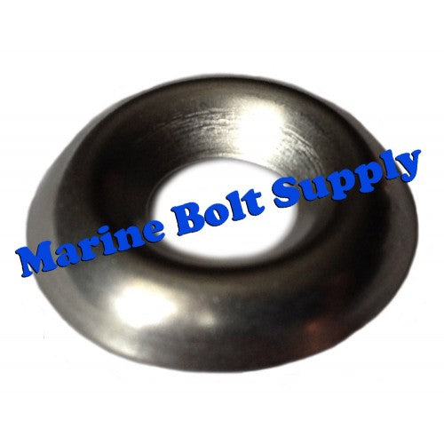 Finishing (Cup) Washer #8 Type 316 Stainless Steel 