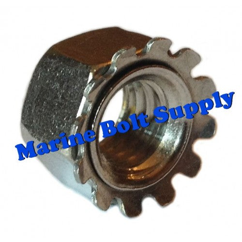 K-Lock (Keps) Nut 5/16-18 Type 18-8 Stainless