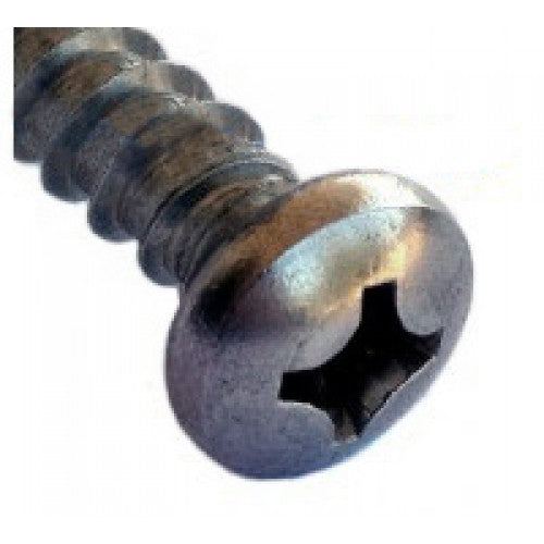Sheet Metal Screw Phillips Pan Head #12 x 3/4" Type 316 Stainless