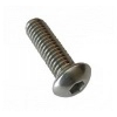 Button Socket Cap 1/4-20 x 1" Type 316 Stainless