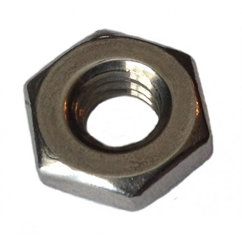 Hex Machine Nut #6-32 Type 18-8 Stainless Steel 