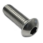 Button Socket Cap 3/8-16 x 5" Type 304" Stainless