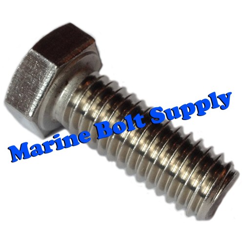 Qty 50 stainless steel Details about   3/8 x 16 x 1 1/2 Hex head bolt 