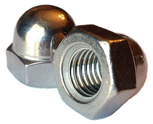 1/2-13 Acorn Cap Nuts Stainless Steel 18-8 Standard Height Quantity 100 